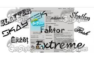 By Slayter тема для контакта