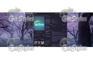 Природа тема для контакта