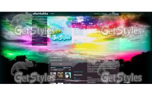 закаты тема для контакта