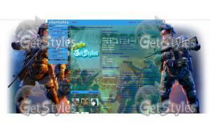 Лутшая!Best тема для контакта