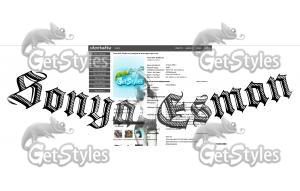SonyaEsman тема для контакта