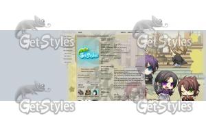 Hakuouki Shinsengumi Kita тема для контакта