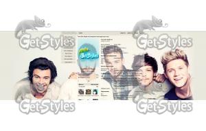 One Direction тема для контакта