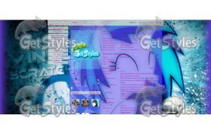 MLP Vinyl Scratch DJpon3 тема для контакта