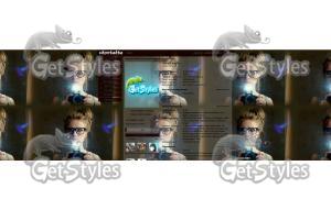 девушка в очках тема для контакта