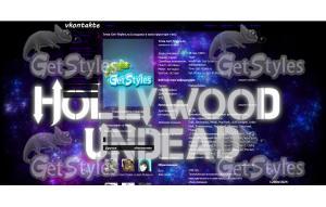Hollywood Undead тема для контакта
