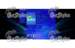 Красота тема для контакта