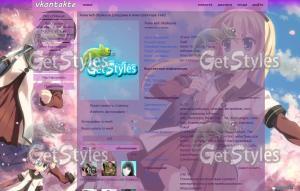 Yuru Yuri тема для контакта
