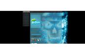 Neon_blue_Skull_Wallpaper