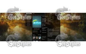 Dawn on the river тема для контакта