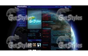 Blue Planet тема для контакта