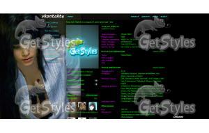 Дашка тема для контакта