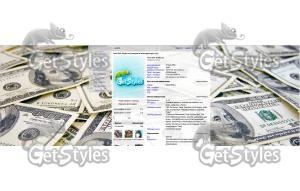 dollars тема для контакта
