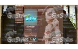 девушка тема для контакта