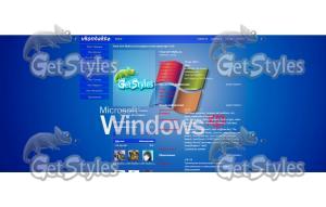 Windows XP тема для контакта