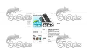 Adidas тема для контакта