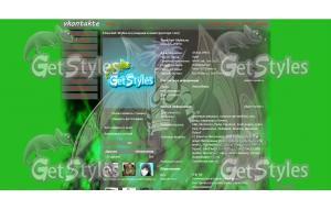 anime тема для контакта