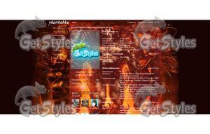 FireDemon тема для контакта