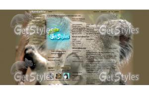 Koala тема для контакта