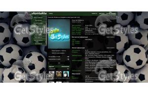 football тема для контакта