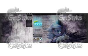 Luna Pony MLP: FIM тема для контакта