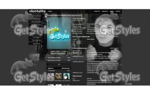 MichaelJacksonMyKing тема для контакта