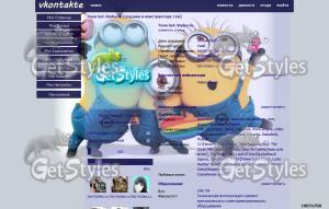 Миньоны тема для контакта