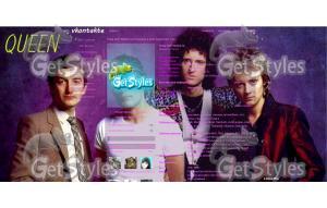 Queen тема для контакта