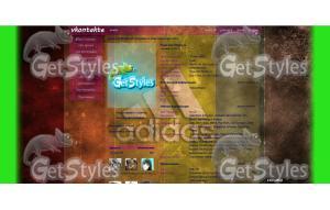 Adidas тема для контакта