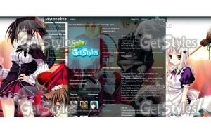 DxD тема для контакта