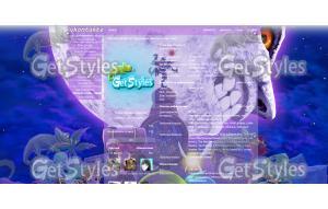 Majoras mask 3Ds Theme тема для контакта