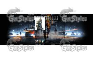 Battlefield 3 тема для контакта