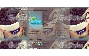 McFlurr тема для контакта