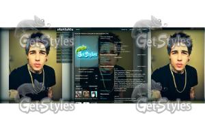 Oscar Wylde тема для контакта