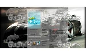 Need For Speed Most Wante тема для контакта