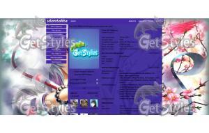 Anime_Anime тема для контакта