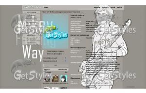 Mikey Way тема для контакта