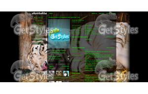 белый тигр тема для контакта