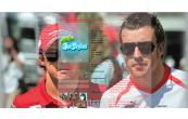Massa and Alonso