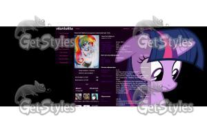 twilight_sparkle тема для контакта