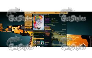 Ak47 CS GO тема для контакта