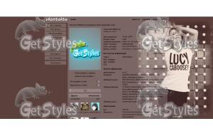 glee тема для контакта