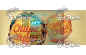 Chupa Chups тема для контакта