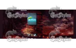 Red тема для контакта