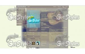 Гитара тема для контакта