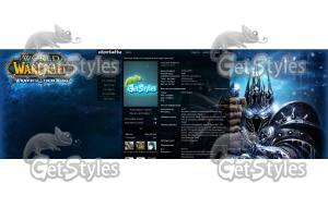 Word of Warcraft тема для контакта