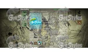 дота 2 тема для контакта