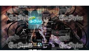 Sword Art Online тема для контакта