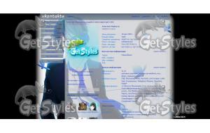 Anime getstyles тема для контакта