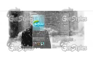 Маска Гая Фокса тема для контакта